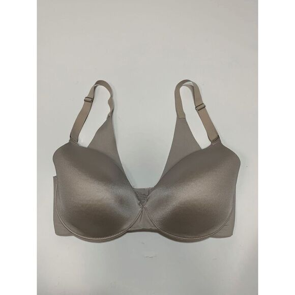 Soma Women’s Vanishing Back Full Coverage Bra Underwire Padded Gray Size 38 D - Picture 1 of 4